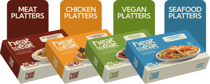 Heat to Eat platter products